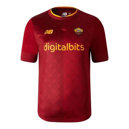 AS ROMA HOME KIT 22-23 SEASON